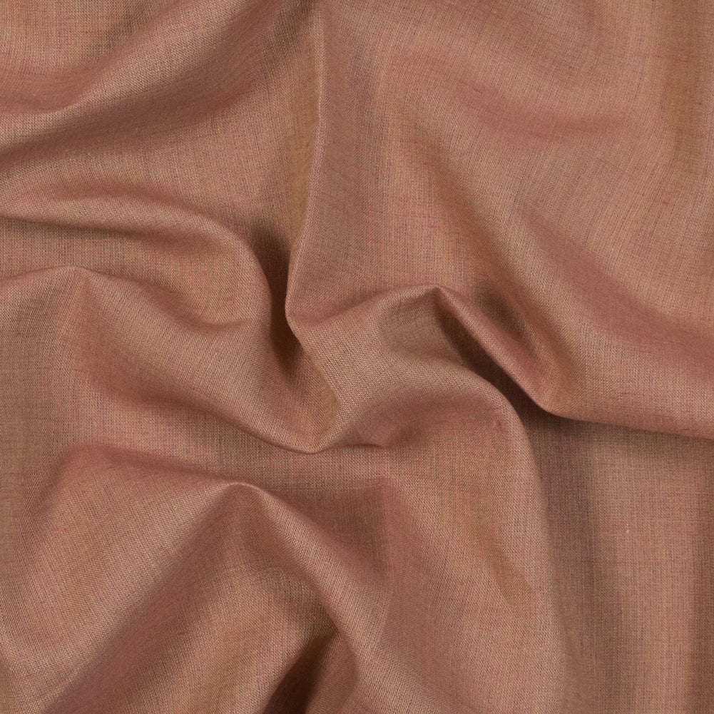 Two-Tone Linen Woven - Tan and Brick - Sanremo Collection - Joann Fabrics