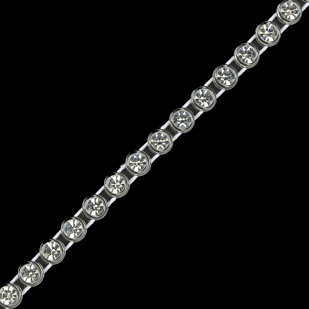 Vintage Crystal and Clear Rhinestone Trimming - 3mm - Joann Fabrics