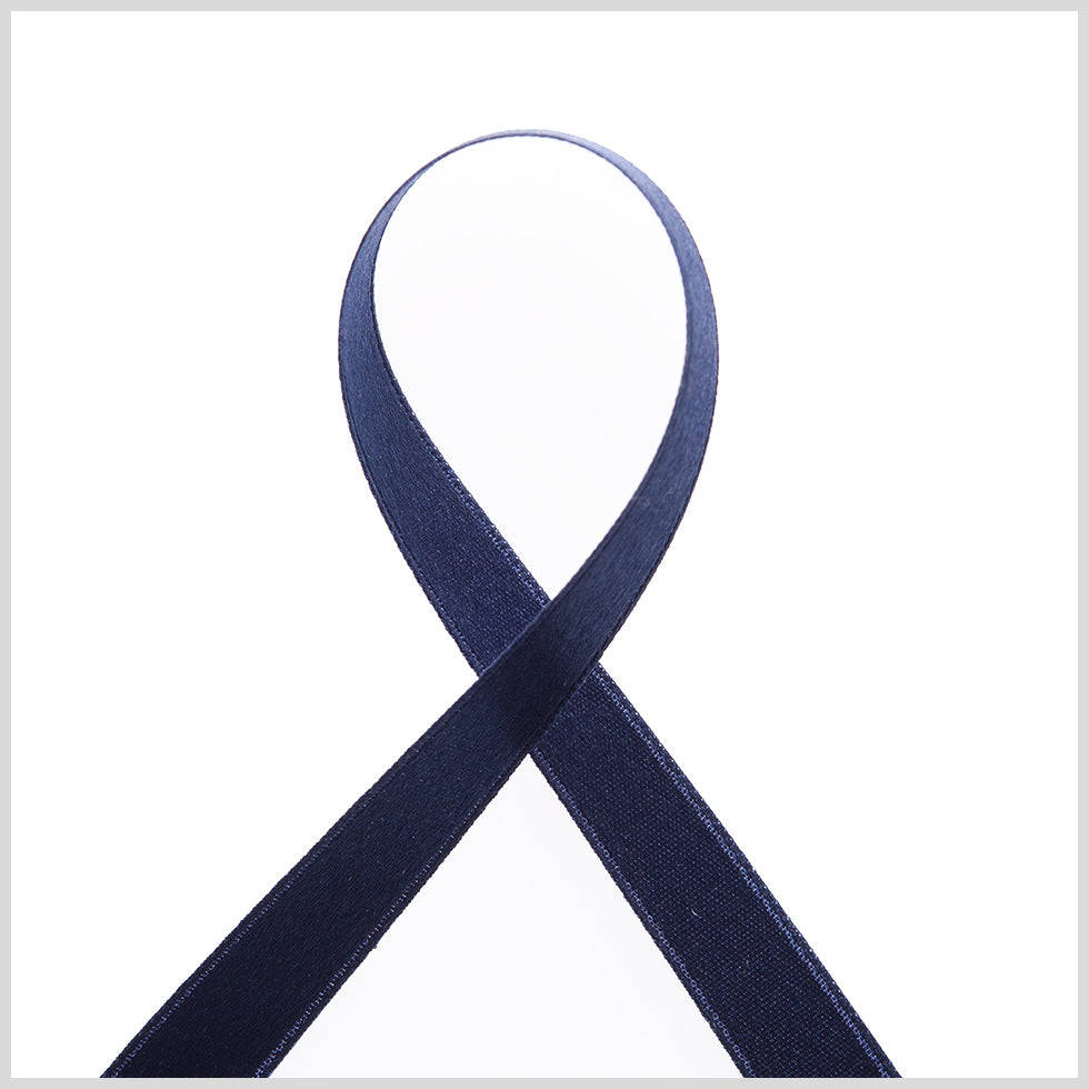 Dark Navy Double Face Silk Satin Ribbon - Joann Fabrics