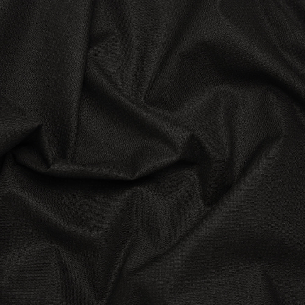 Printed Quilting Cotton by Ghazal Razavi for FIGO Studio - Black on Black Code - Dusk Collection - Joann Fabrics