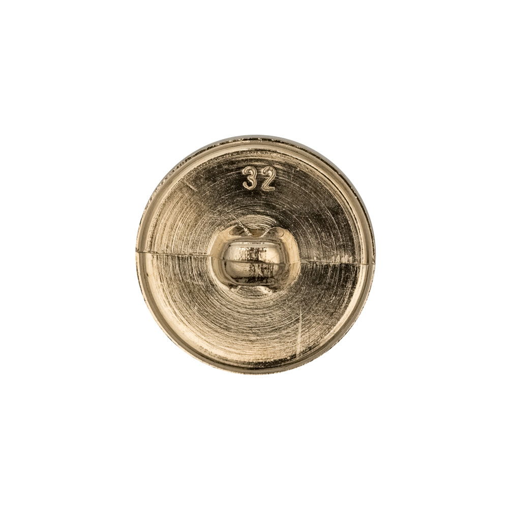 Italian Gold Crest Plastic Shank Back Button - 32L/20mm - Joann Fabrics