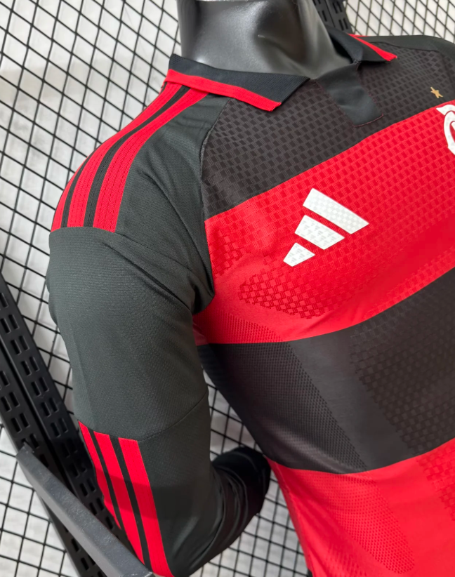 2026/2027 Long Sleeve Player Version Flamengo Home Jersey 1:1 Thai Quality