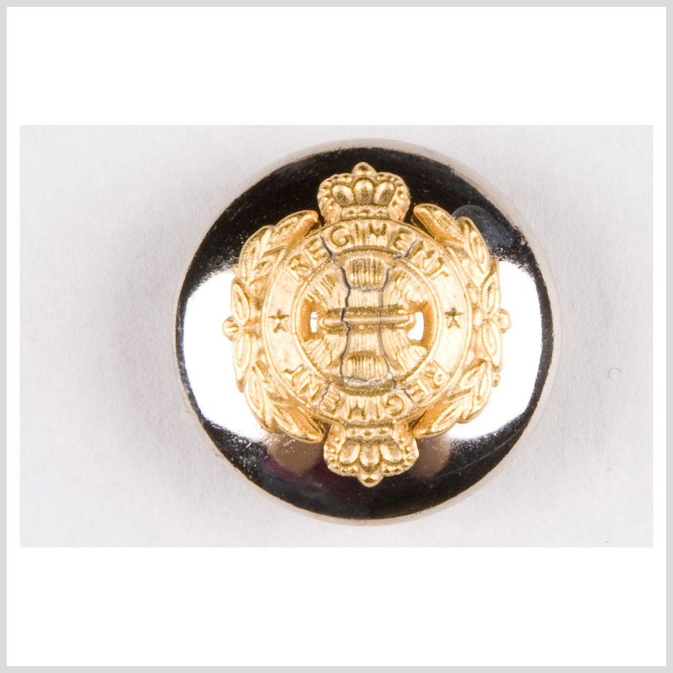 Silver/Gold Metal Button - 32L/20mm - Joann Fabrics