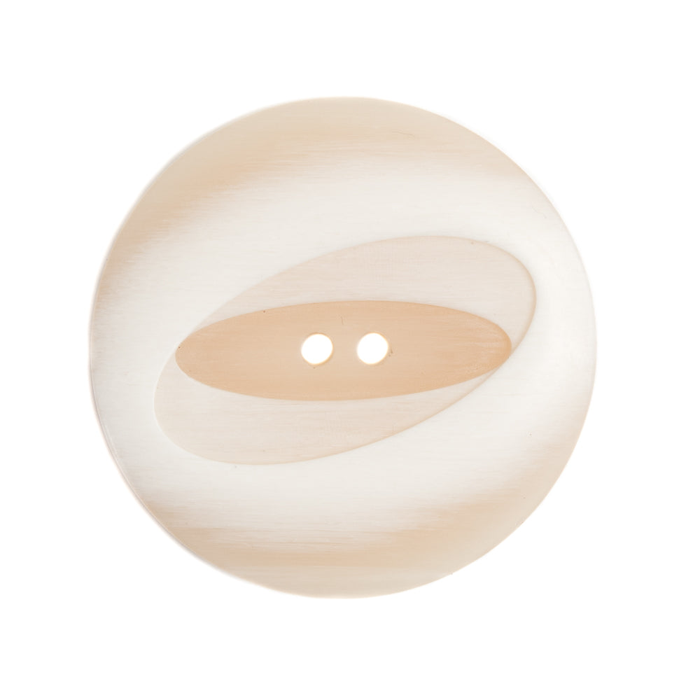 Italian Ivory 2-Hole Plastic Button - 44L/28mm - Joann Fabrics