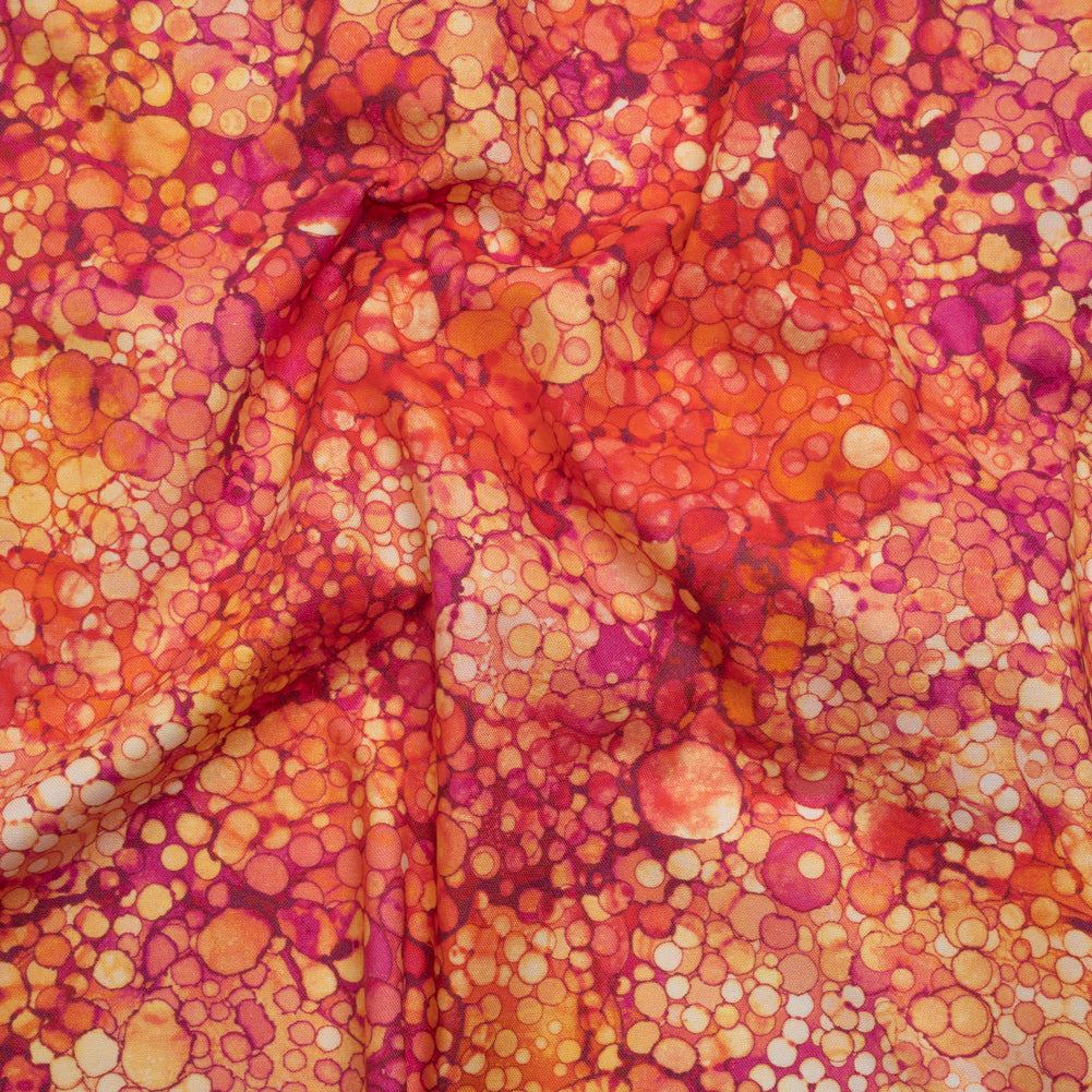 Printed Quilting Cotton by Northcott - Hibiscus Bubbles - Bliss Collection - Joann Fabrics