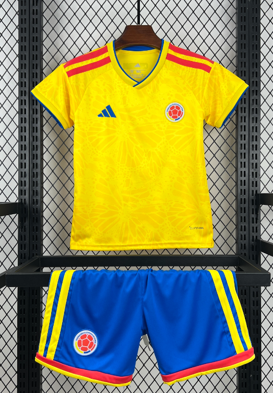2026 Colombia Home Football Shirt 1:1 Thai Quality Kids Size