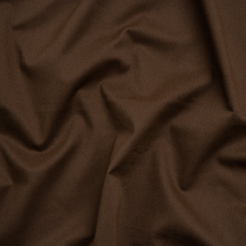 Carbon Brushed Stretch Khaki Twill - Coffee Bean Brown - Averill Collection - Joann Fabrics