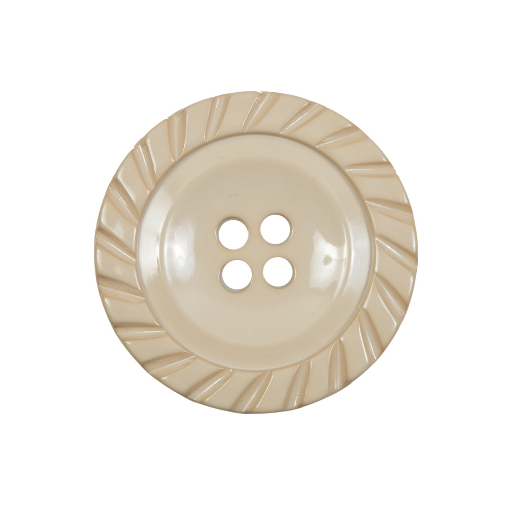 Beige Plastic 4-Hole Button - 40L/25.5mm - Joann Fabrics