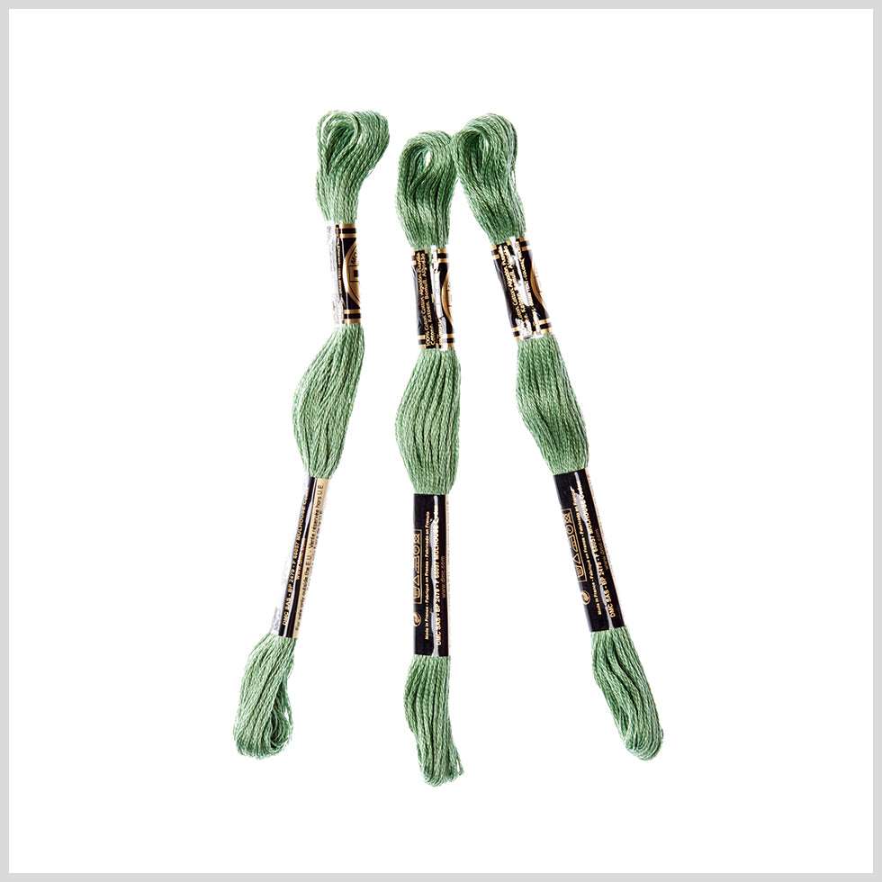 3-Pack DMC Size 6 Embroidery Floss #320 Medium Pistachio Green - Joann Fabrics