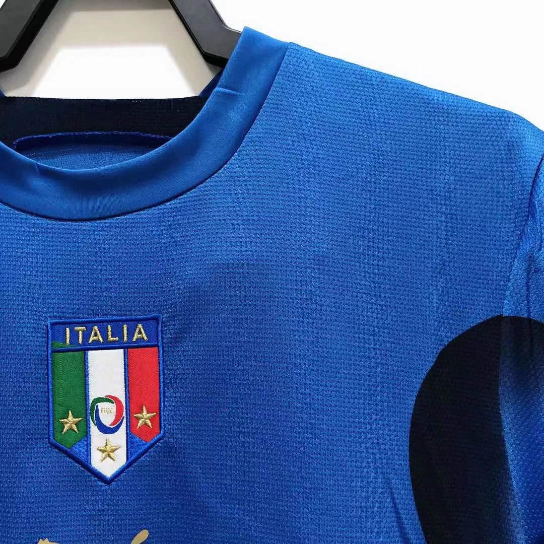 2006 Retro Italy Home Soccer Shirt 1:1 Thai Quality