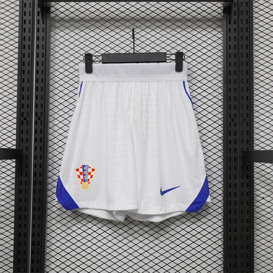 Croatia 2026 Home Shorts - Player Version - UnitedFutballJersey