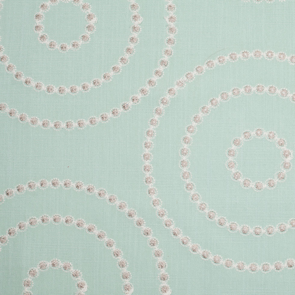 Opal Embroidered Circles Polyester Woven - Joann Fabrics