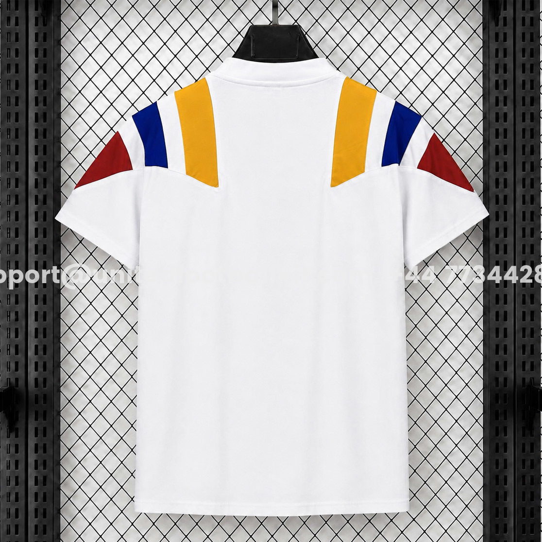 Colombia 2026 EQT Cotton White Special Jersey - Fans Version - UnitedFutballJersey