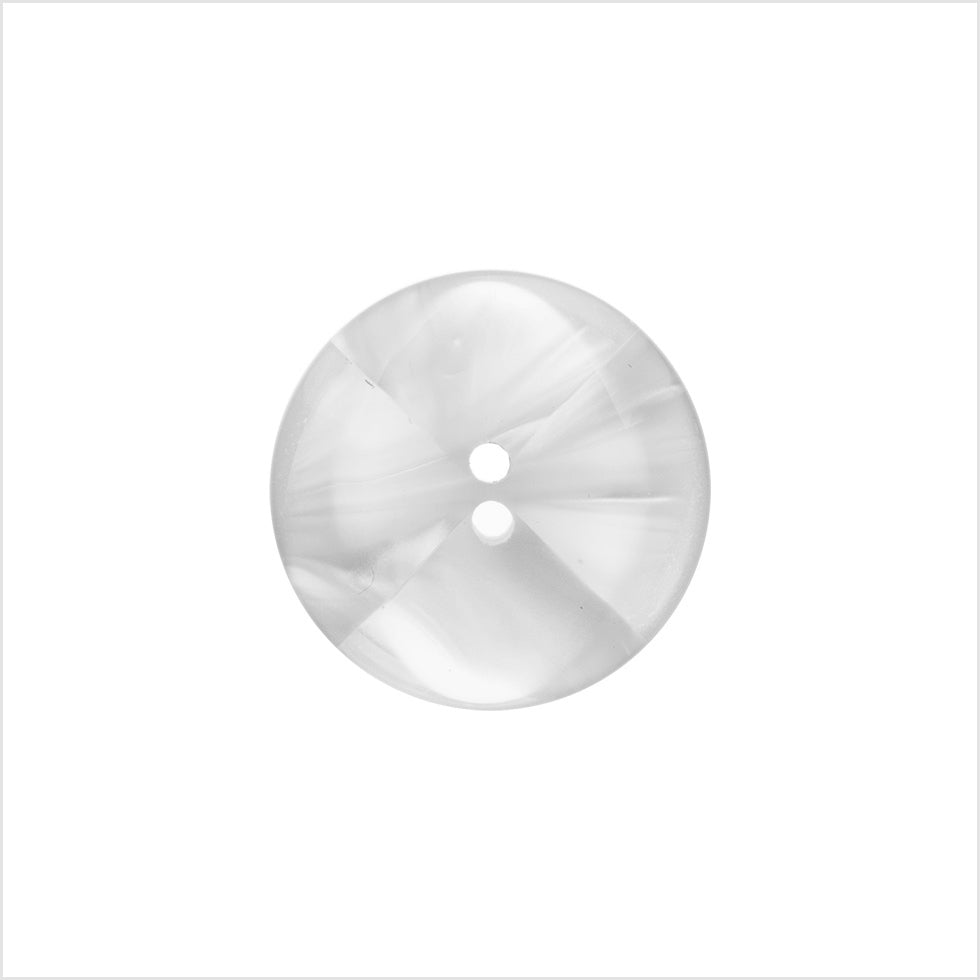 Italian Ivory Abstract Semi-Clear 2-Hole Plastic Button - 28L/18mm - Joann Fabrics