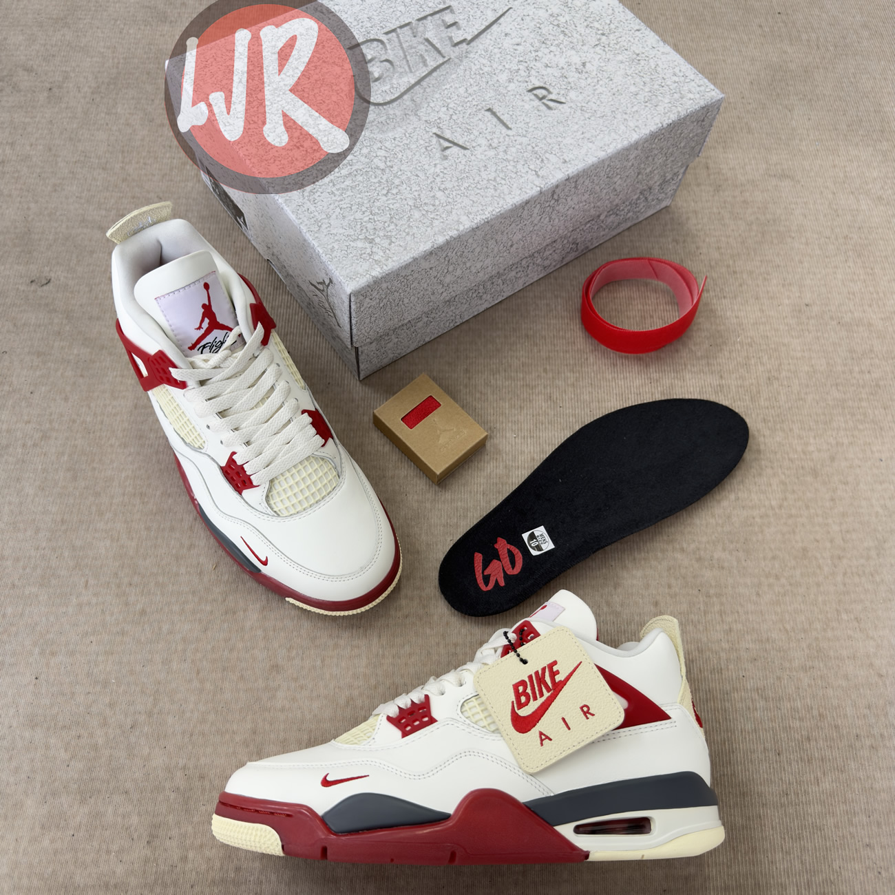 Air Jordan 4 Retro OG Nigel Sylvester Brick After Brick IQ8055-100
