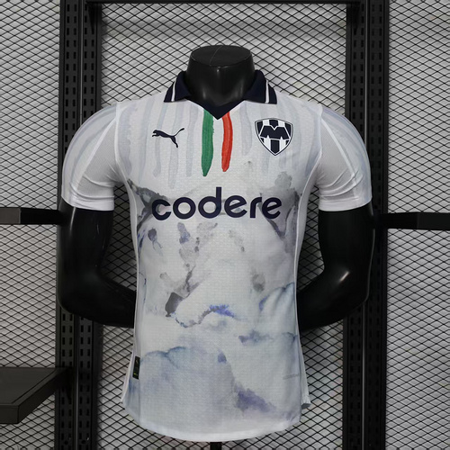 2025/2026 Player Version C.F.Monterrey Home Football Jersey 1:1 Thai Quality
