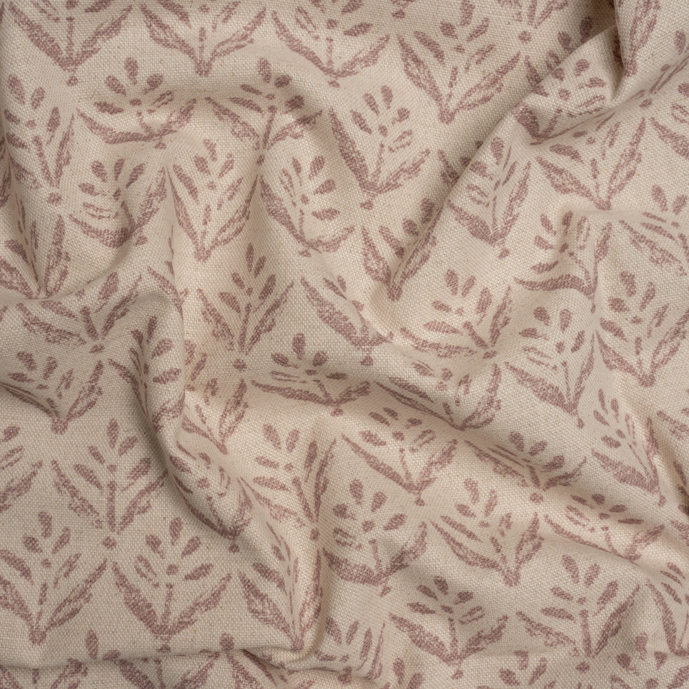 Cotton and Linen Canvas Print - Rose Simple Flowers - British Imported - Joann Fabrics