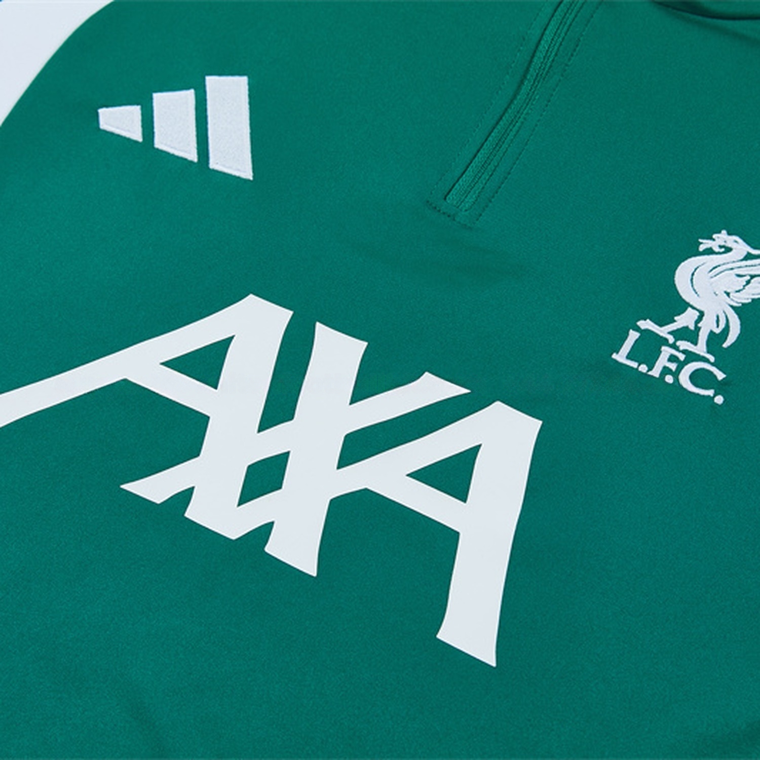 Liver.pool 26-27 Kids Long Sleeve Training Set - Green Top & Green Pants - UnitedFutballJersey