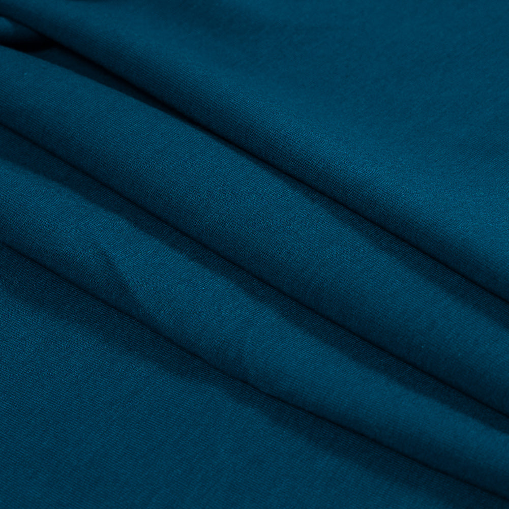 Bamboo Stretch French Terry - Moroccan Blue - Emei Collection - Joann Fabrics