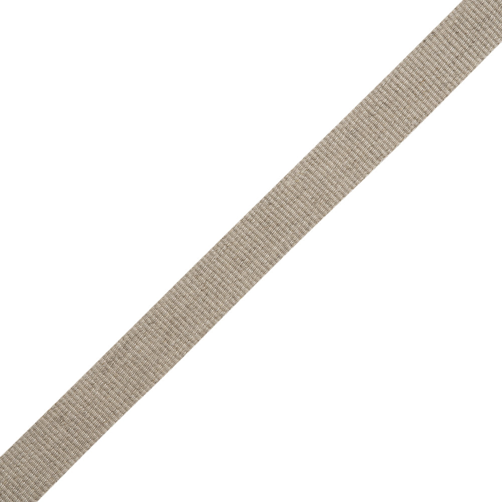 Linen Blend Grosgrain Ribbon Made in Italy - 15mm - Beige - Joann Fabrics