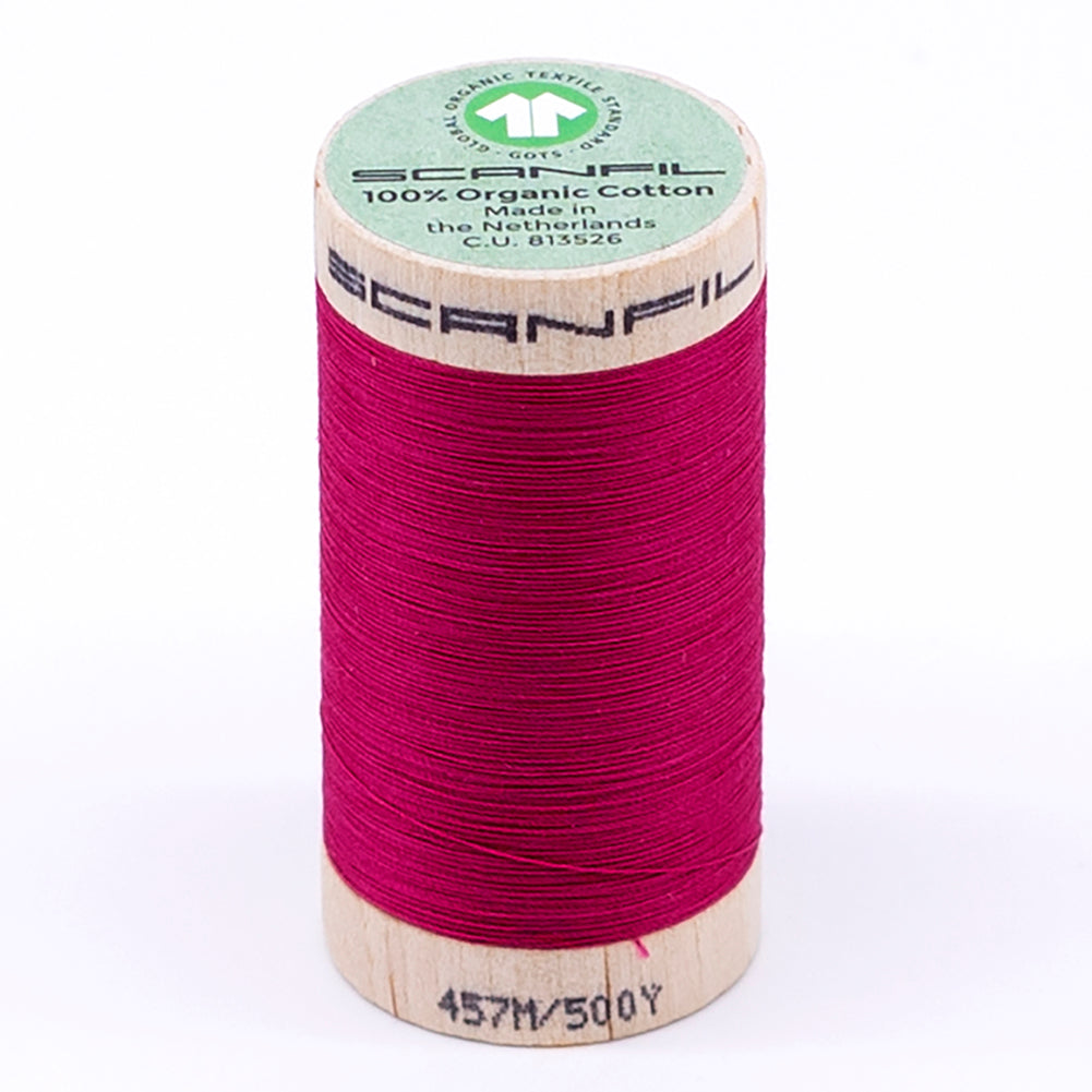 SCANFIL® 50wt Organic Pima Cotton Thread 500 yds - 4811 Love Potion - Joann Fabrics