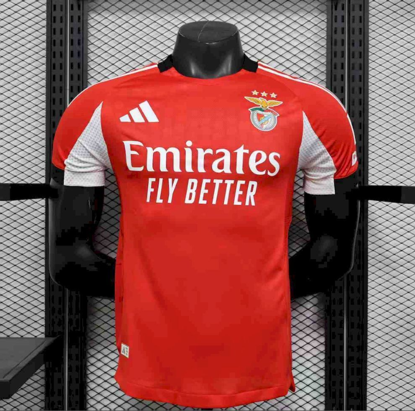 2025/2026 Player Version Benfica Home Football Jersey 1:1 Thai Quality
