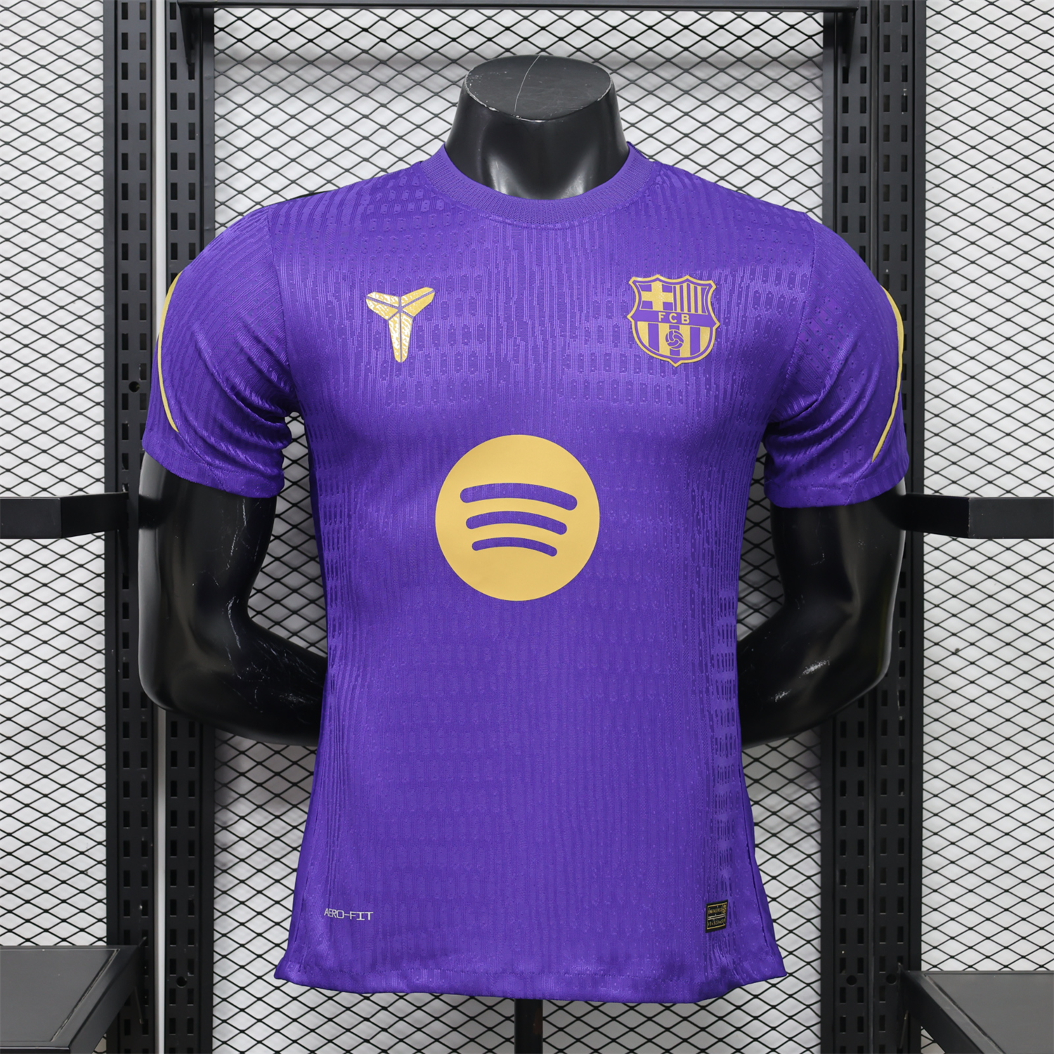 Barcelona 26-27 Deep Blue Training Jersey - Player Version - UnitedFutballJersey
