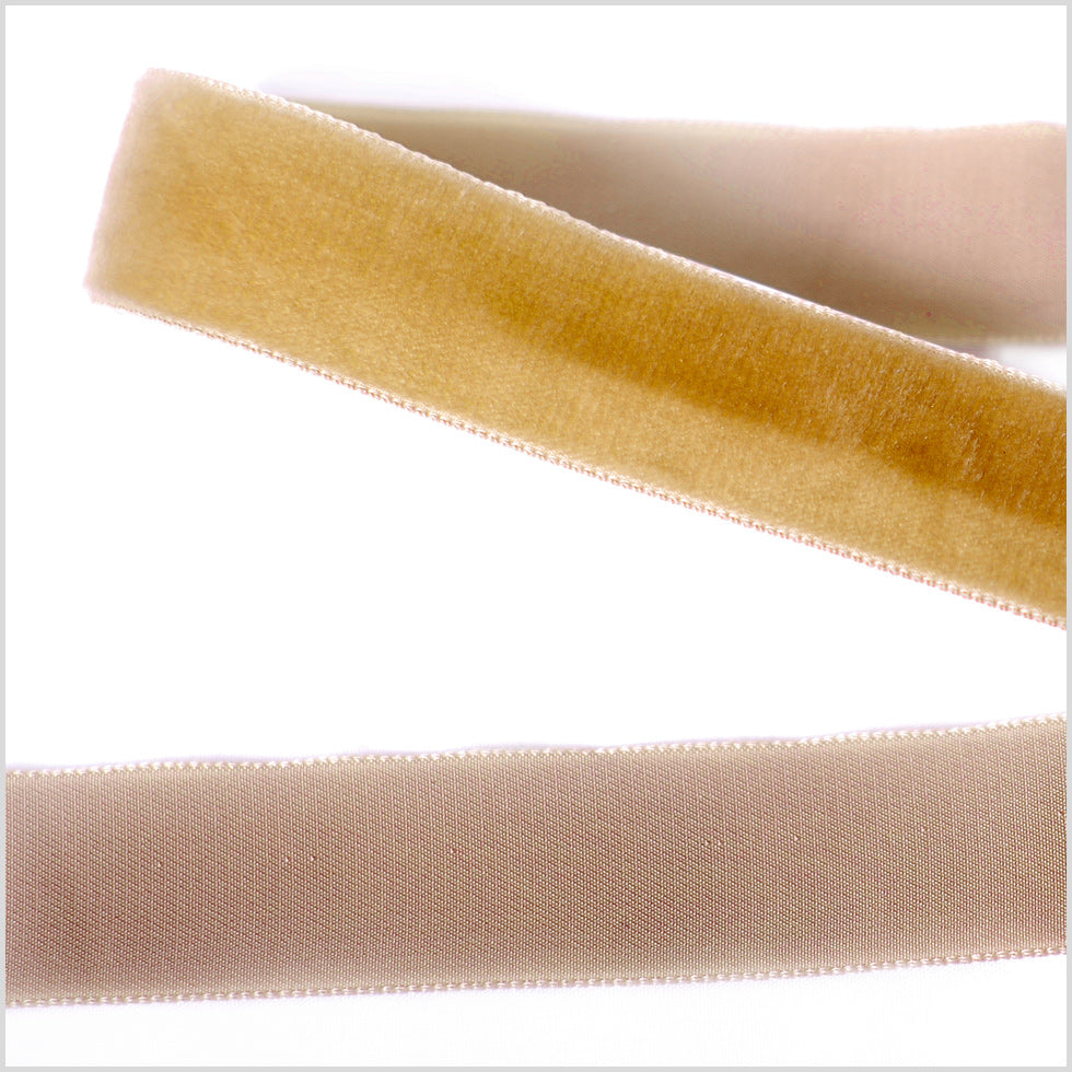 Single Faced Velvet Ribbon Made in Italy - 7/8