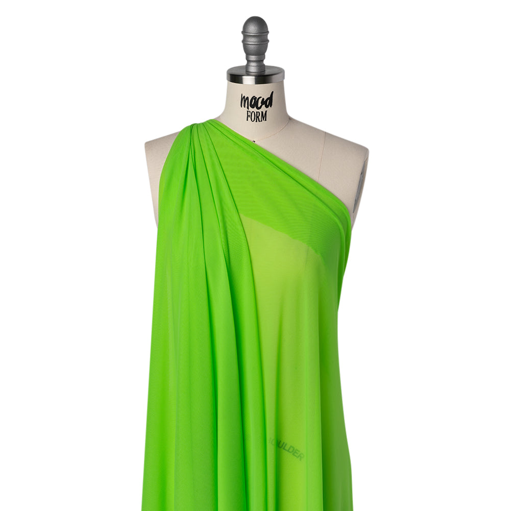 Nylon Stretch Mesh - Hi Vis Green - Bernetta Collection - Joann Fabrics