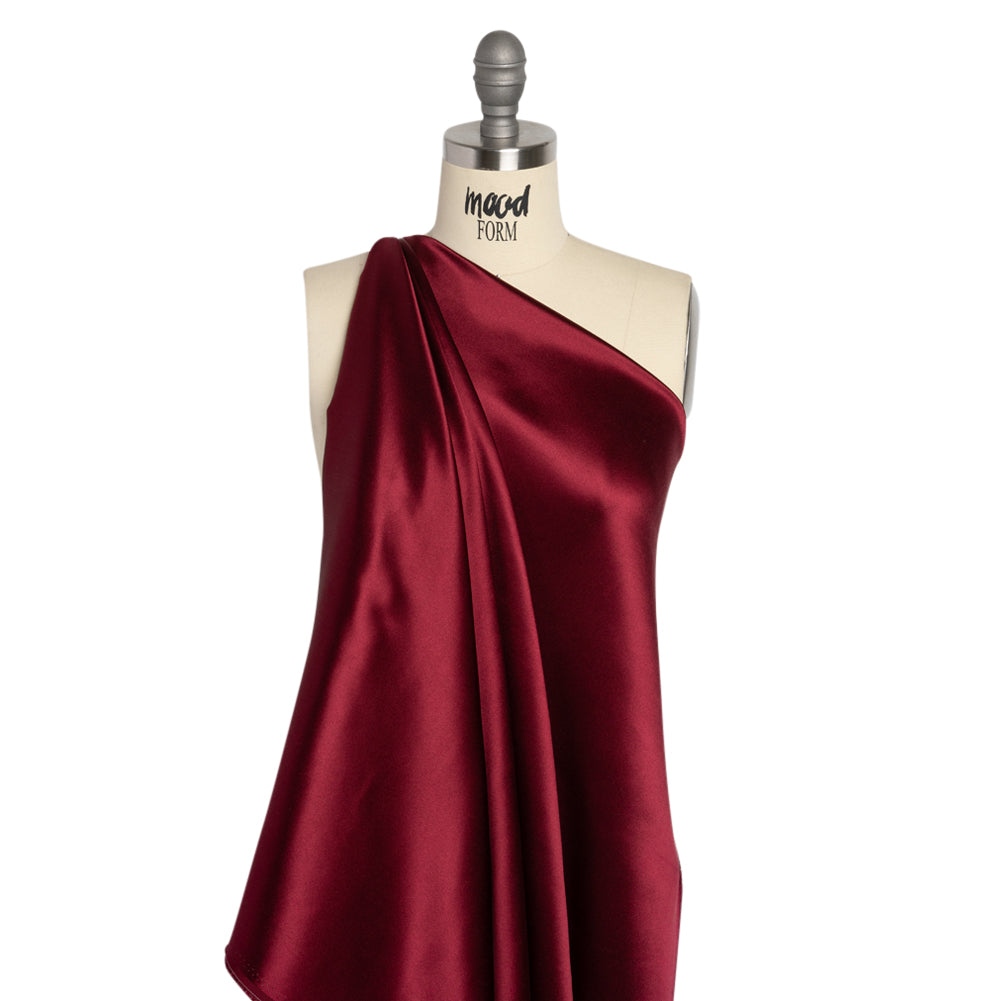 Silk Crepe Back Satin - Maroon - Premium Collection - Joann Fabrics