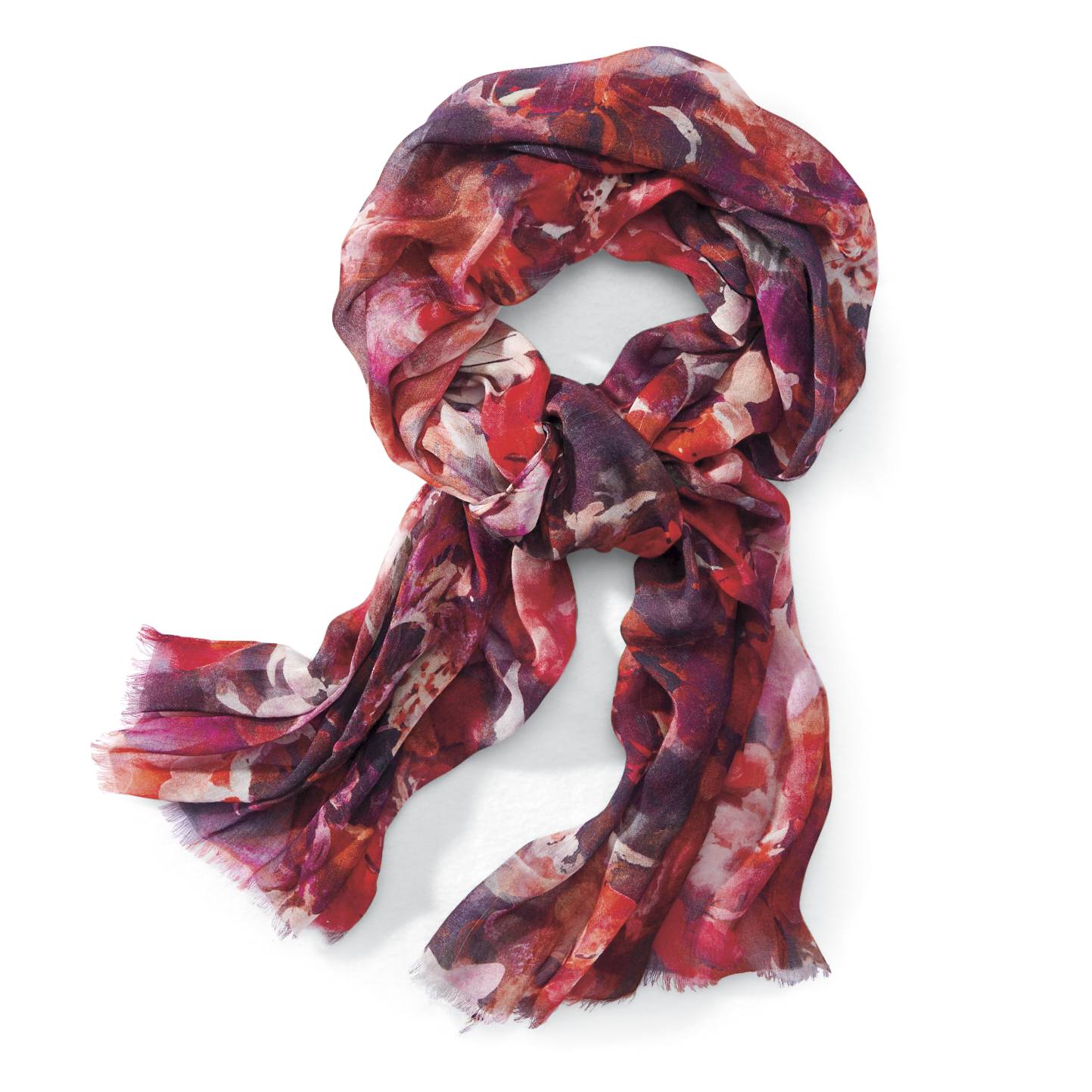 Watercolor Floral Scarf - Northstyle Catalog