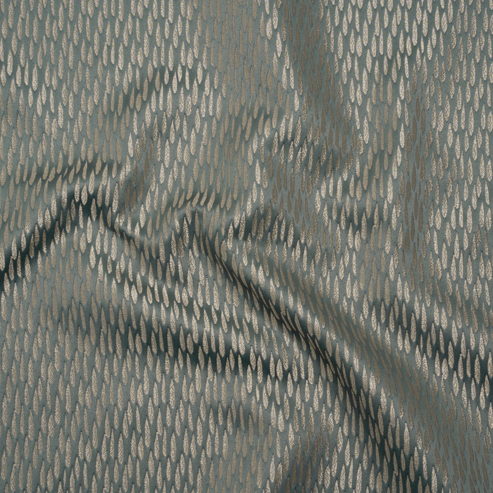 Luminous Drapery Jacquard - Stone Raindrops - British Imported - Joann Fabrics