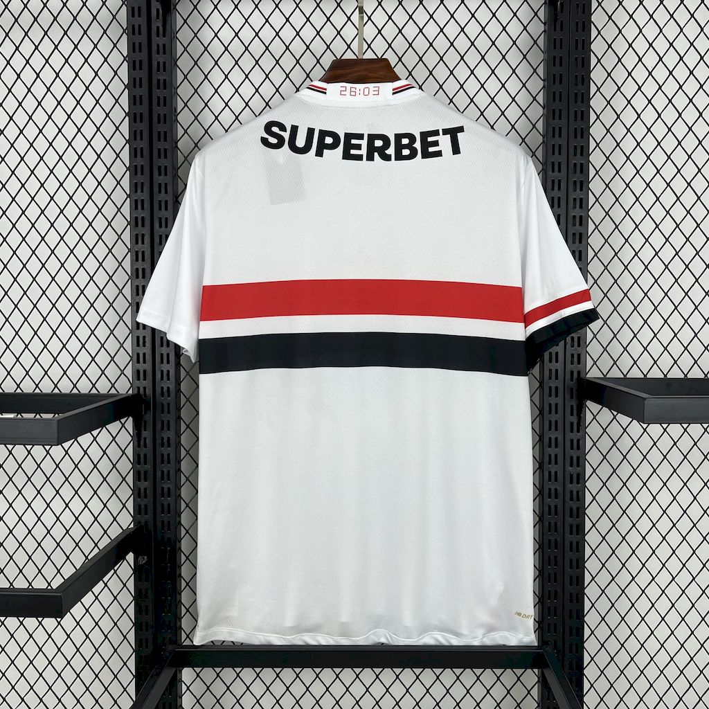 2025/2026 São Paulo Home Football Jersey 1:1 Thai quality