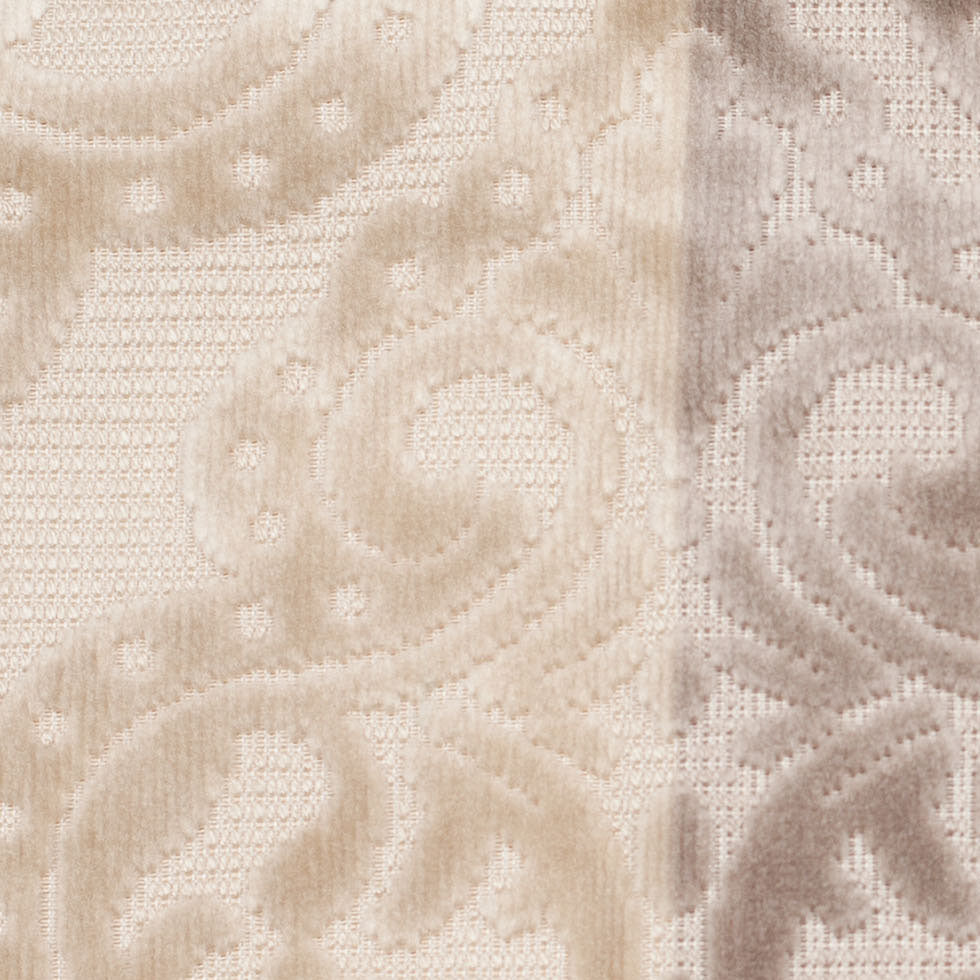 Gray/Pink Stiped Damask Cut-Out Velvet - Joann Fabrics