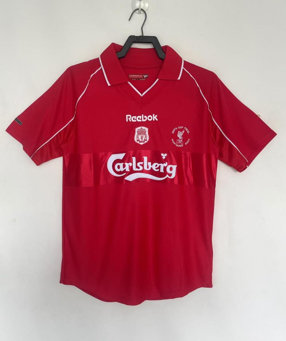 2000/2001 Retro Liverpool Home Football Jersey 1:1 Thai Quality
