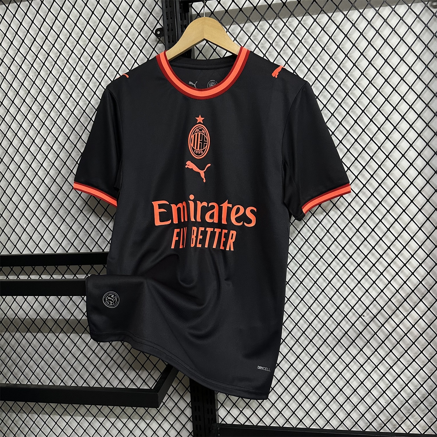 AC Milan 26-27 Third Black Jersey - Fans Version - UnitedFutballJersey