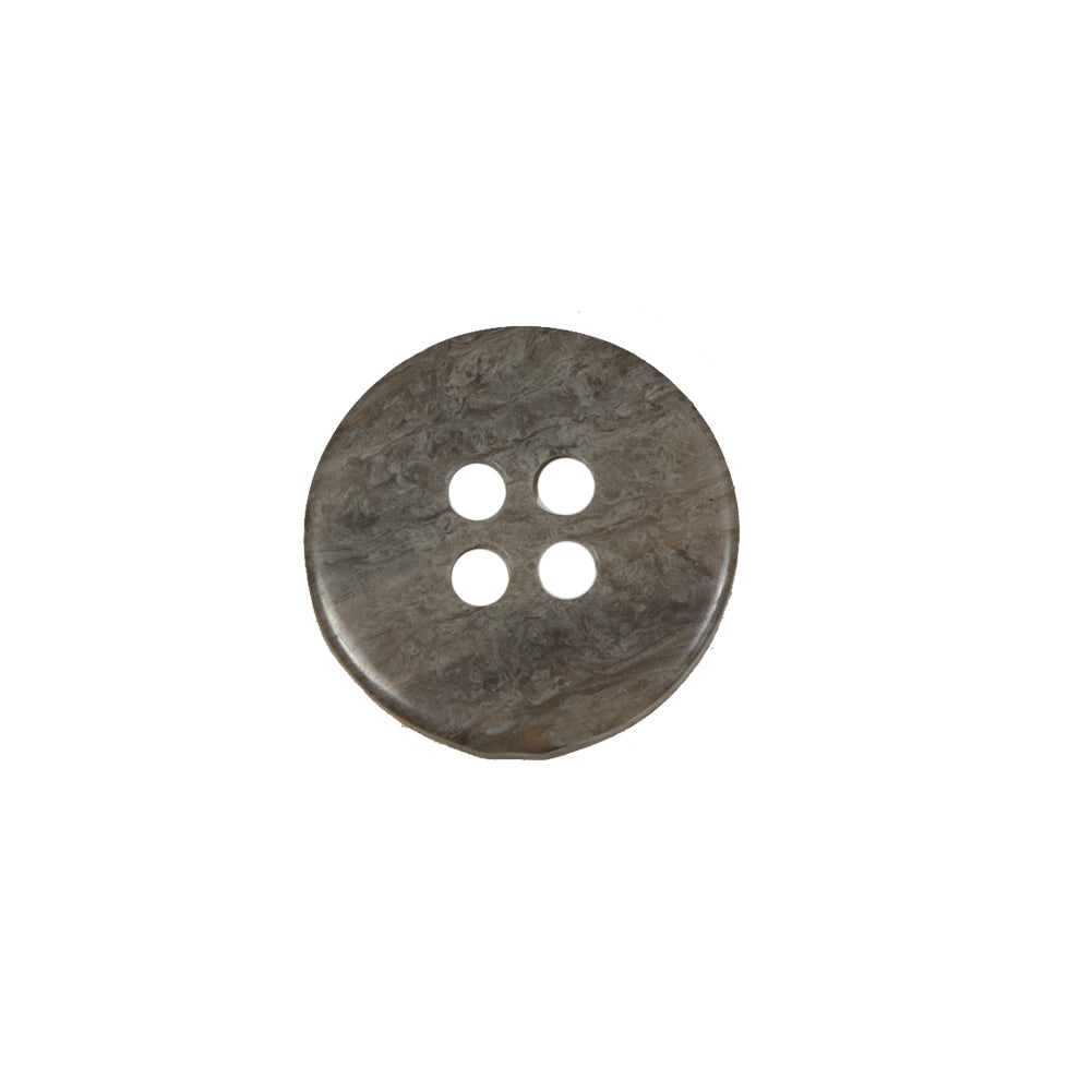 Brown Plastic 4-Hole Button - 24L/15mm - Joann Fabrics