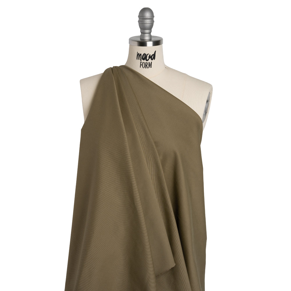 Carbon Brushed Stretch Khaki Twill - Taupe - Averill Collection - Joann Fabrics