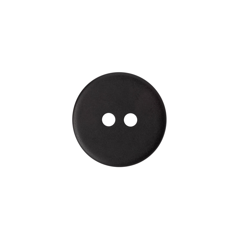 Plastic 2-Hole Button - 24L/15mm - Matte Charcoal - Joann Fabrics