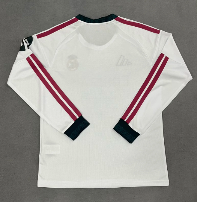 2026/2027 Long Sleeve Real Madrid Home Football Jersey 1:1 Thai Quality