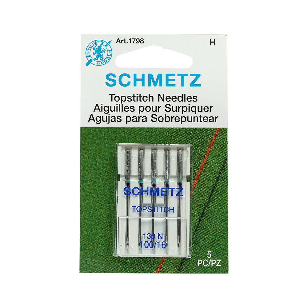 Schmetz Topstitch Machine Needles - 100/16 - 5 ct - Joann Fabrics