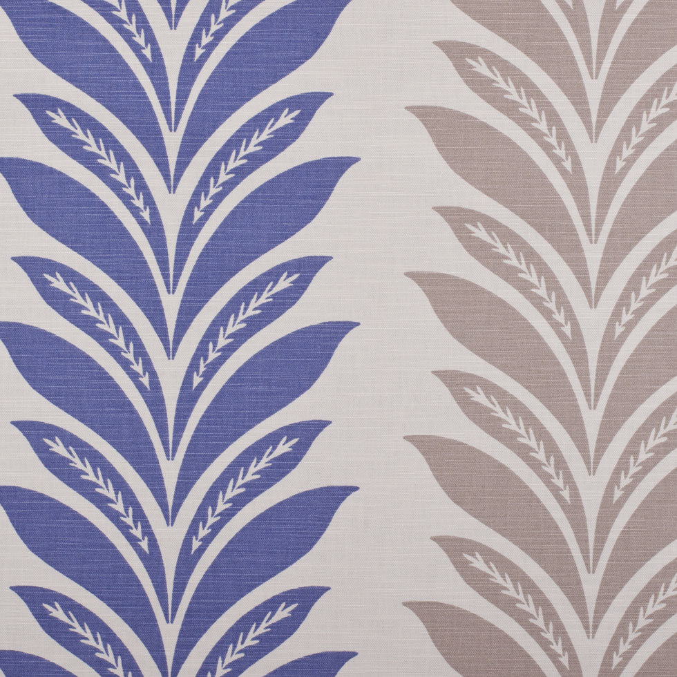 Off-White/Periwinkle/Stone Floral Canvas - Joann Fabrics