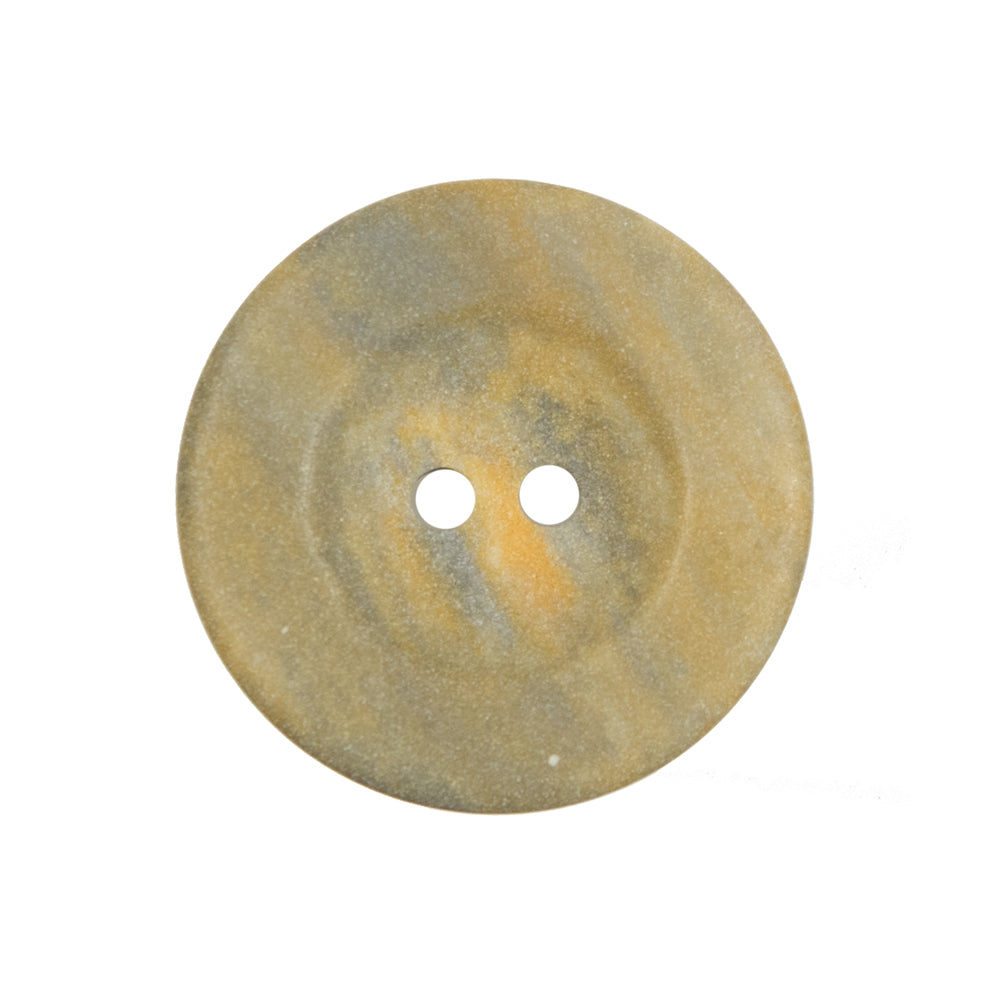 Beige/Grey 2-Hole Button - 40L/25.5mm - Joann Fabrics