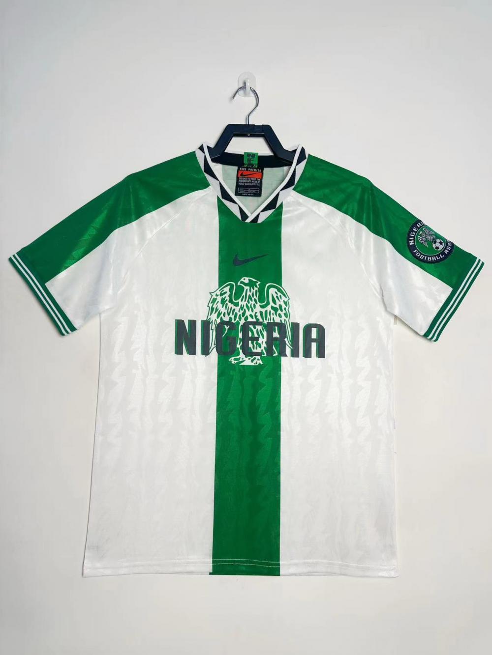 1996 Retro Nigeria National Team Away Football Shirt 1:1 Thai Quality