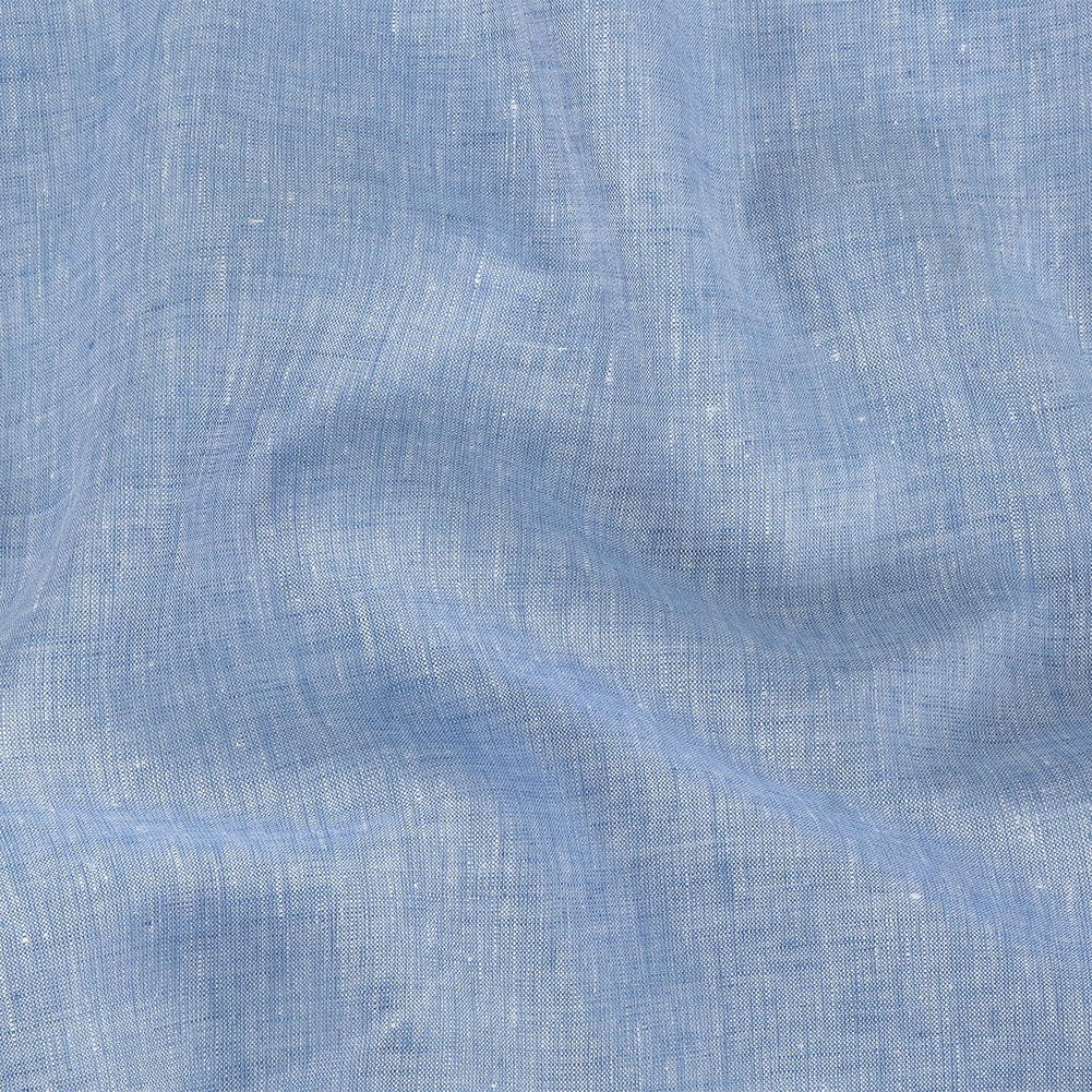 Lightweight Linen Chambray - Heathered Blue Heron - Minerva Collection - Joann Fabrics