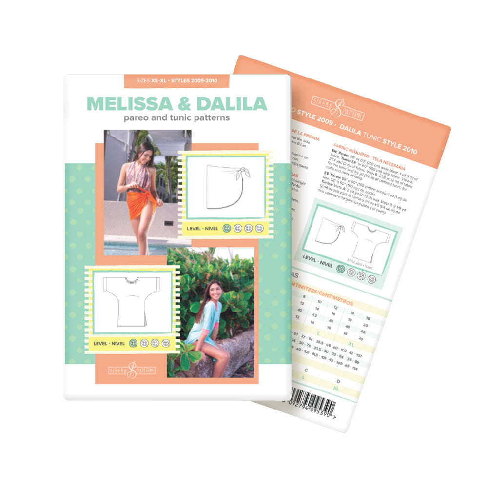 Coverups: Dalila Tunic & Melissa Pareo Sirena Sewing Pattern - Joann Fabrics