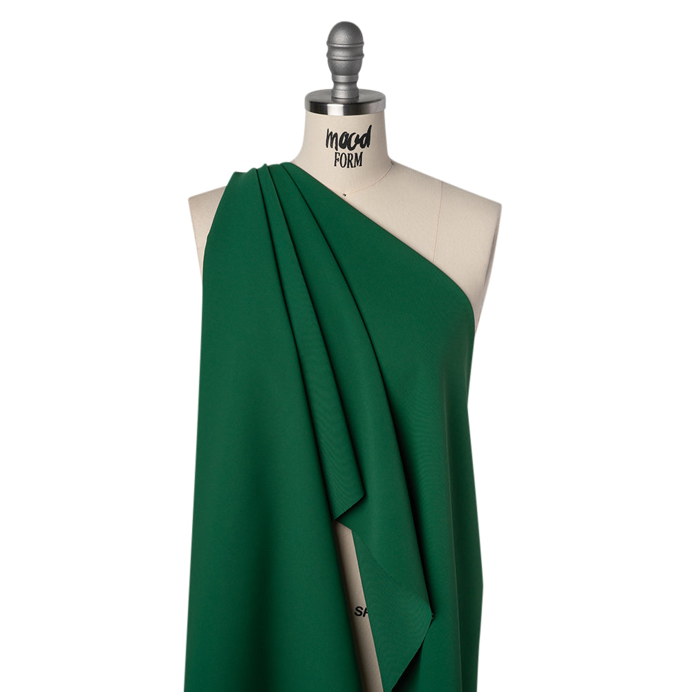 Soft Lightweight Polyester Gabardine - Emerald Green - Stefanie Collection - Joann Fabrics