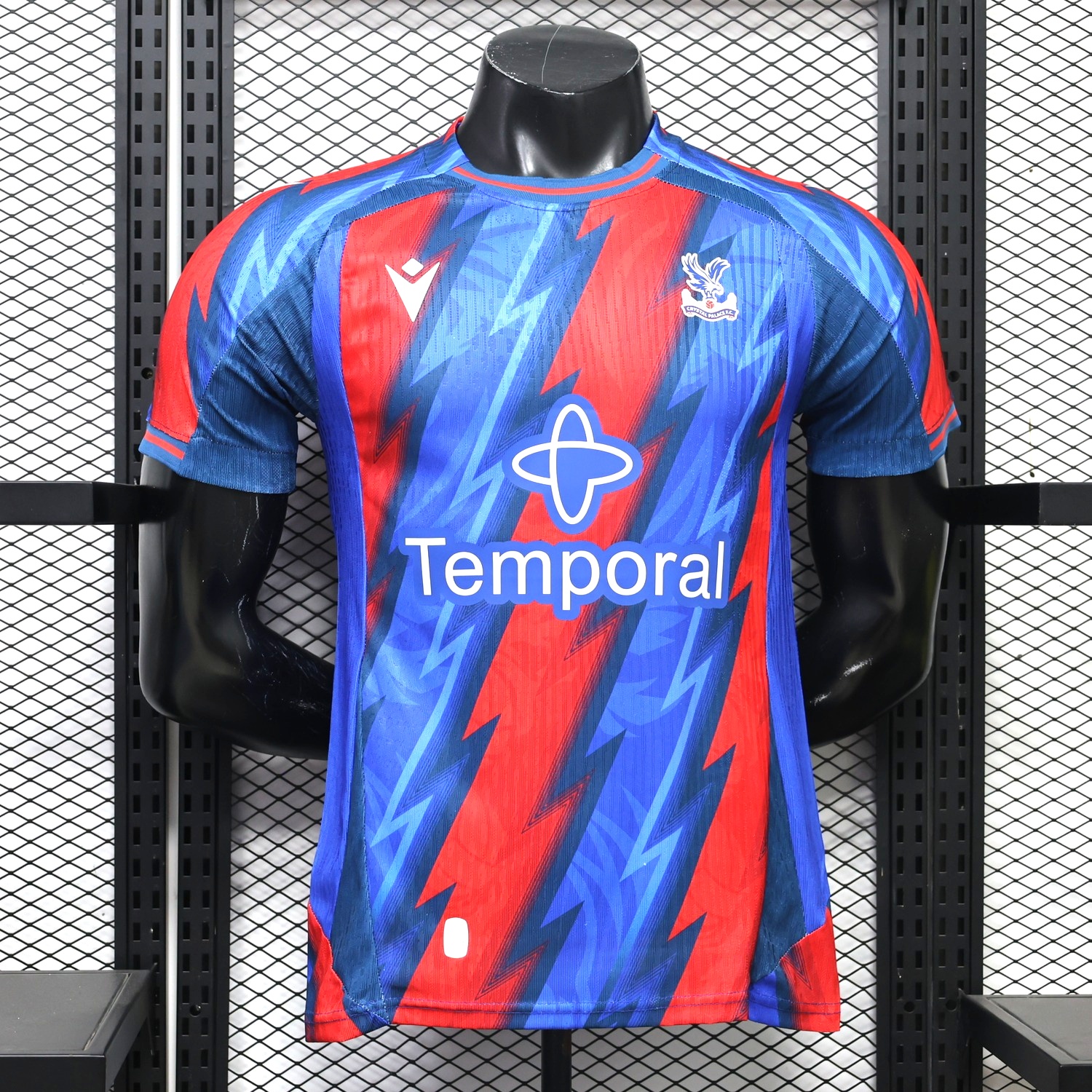Crystal Palace 26-27 Third Red Blue Jersey - Player Version - UnitedFutballJersey