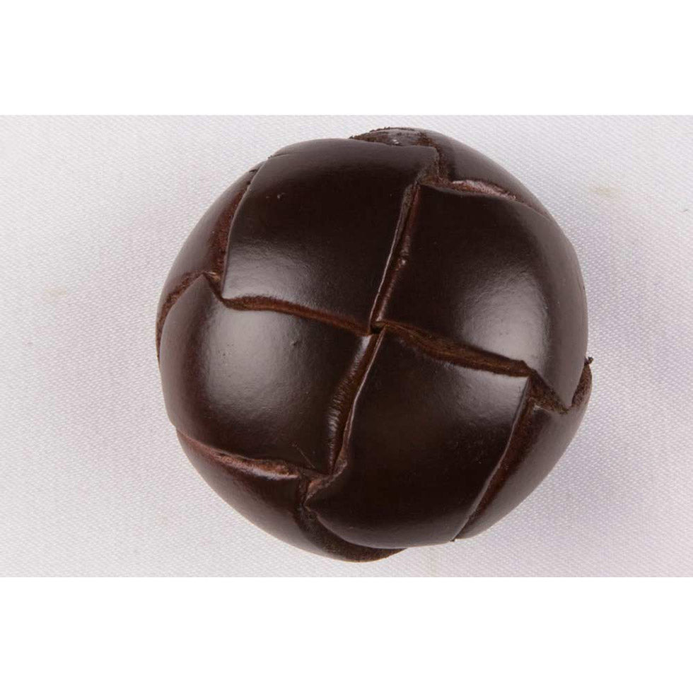 Antique Leather Button - 20L/12.5mm - Joann Fabrics