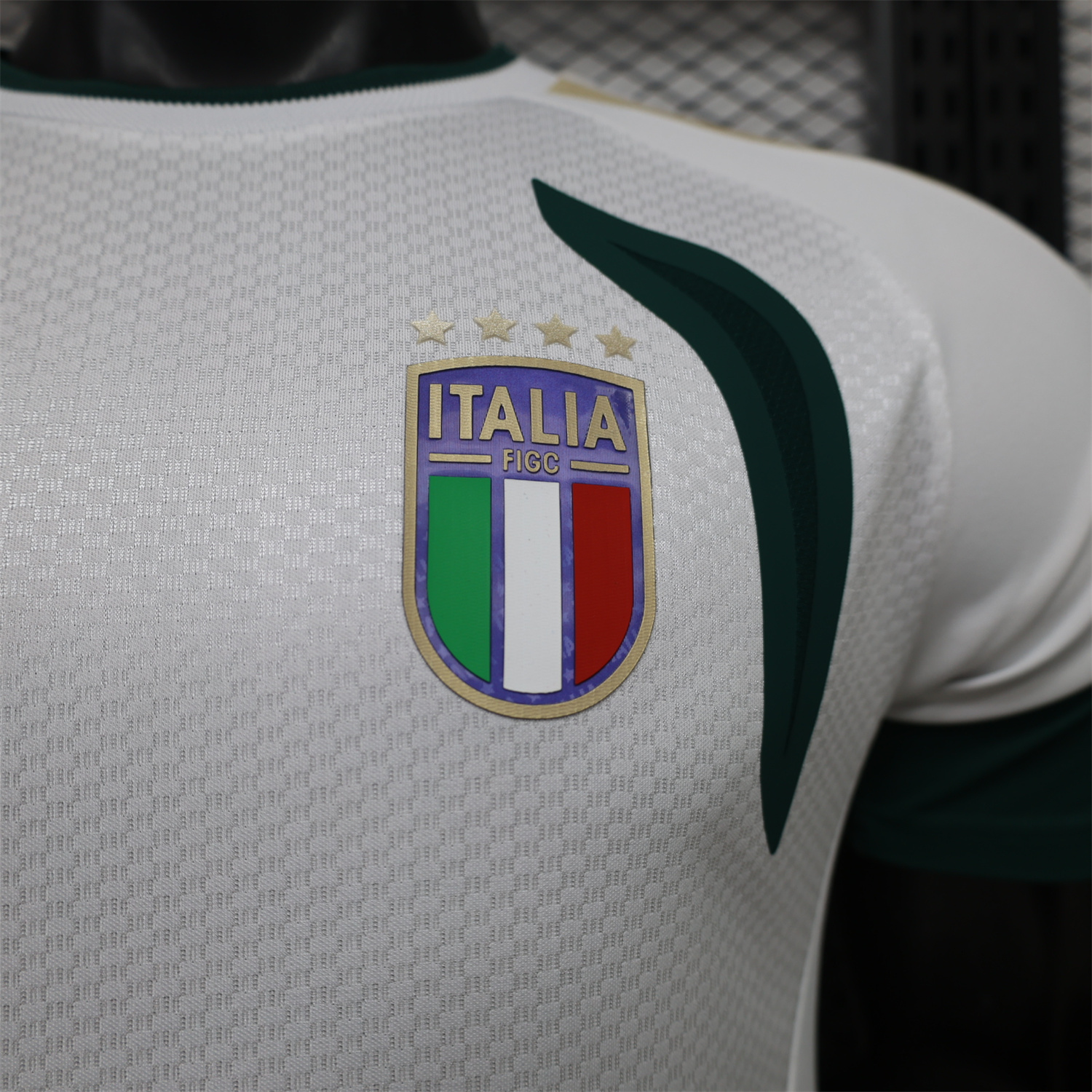Italy 2026 White Short-Sleeve Training Jersey - Player Version - UnitedFutballJersey